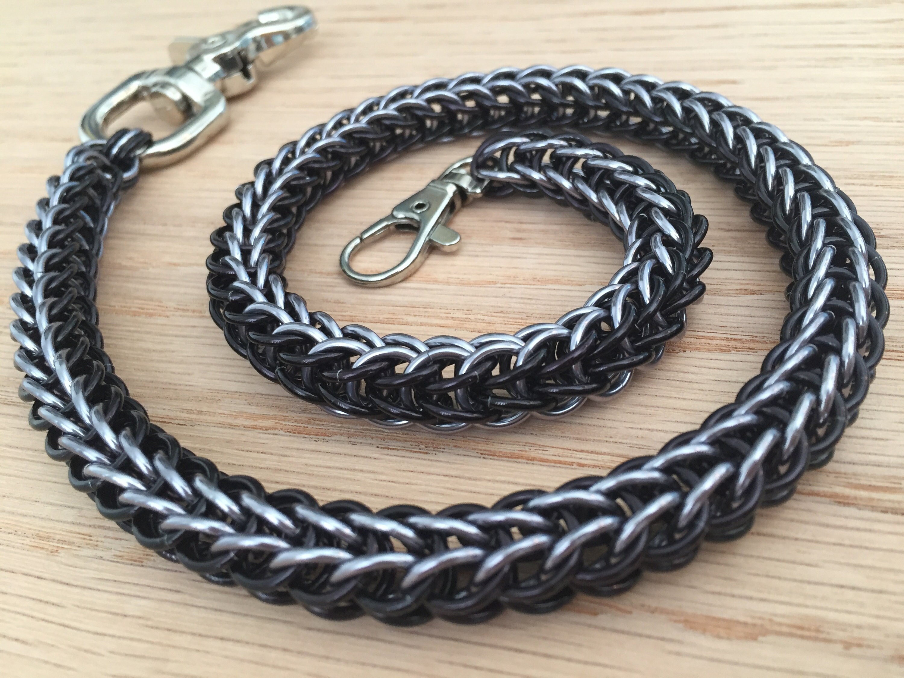 Wallet Chain 19 inch Custom Colors Full Persian Chainmail Etsy