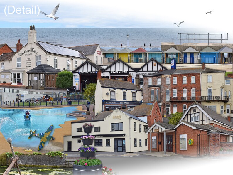 Suttononsea 'worlds Apart' Panoramic View. Etsy UK