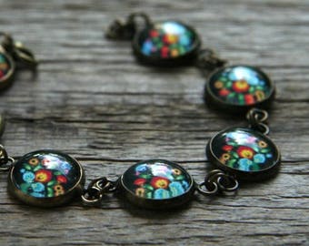 Beautiful Polish Folk Bracelet, Polish Bracelet, Polish Folk