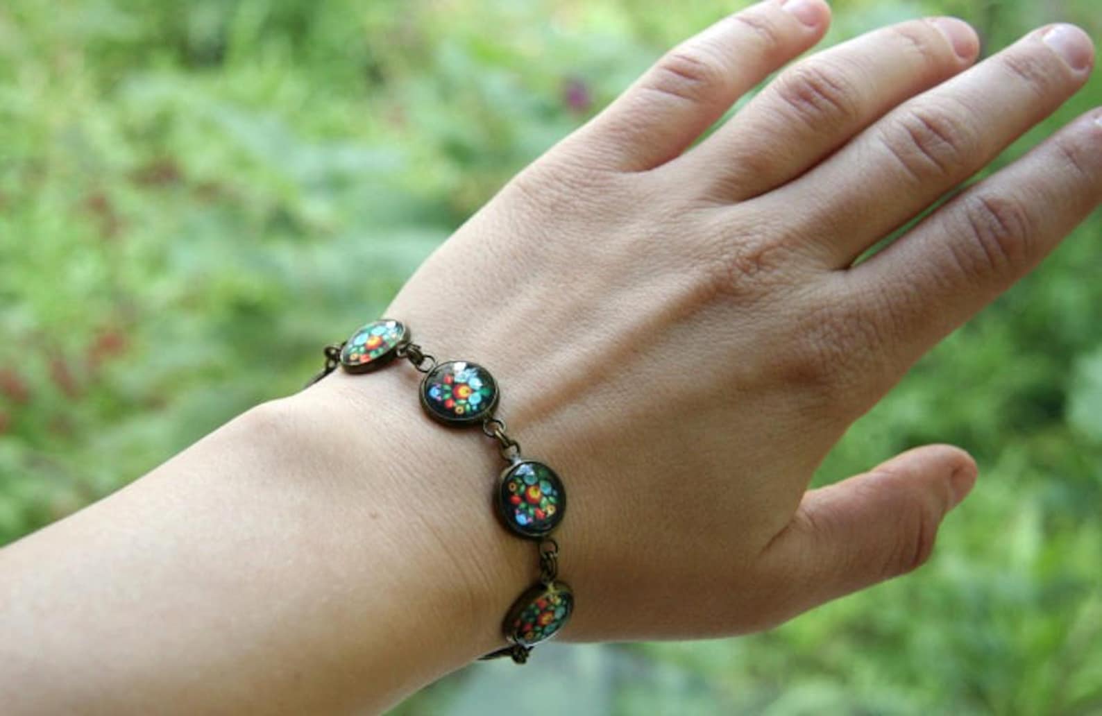 Beautiful Polish Folk Bracelet Polish Bracelet Polish Folk - Etsy