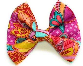Red Dog Bow Tie Red Paisley Dog Bow Tie Red Paisley Bow Tie Boy Dog Bow Tie Red Paisley Cat Bow Tie Country Bow Tie Rustic Bow Tie