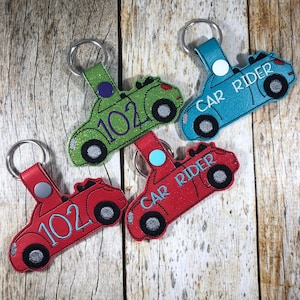 Car Rider, Car Rider Number, Student, Bus Rider, Bus Number, Car Rider Reminder, Keychain, Keyfob, New Student, Kindergartener, New School