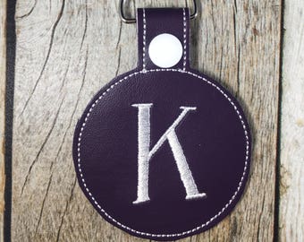 Keychain, Initial Keychain, Key Fob, Monogram, Friend Gift, Christmas Gift, Birthday Gift, Mom Gift, Stocking Stuffer, Present, Monogrammed