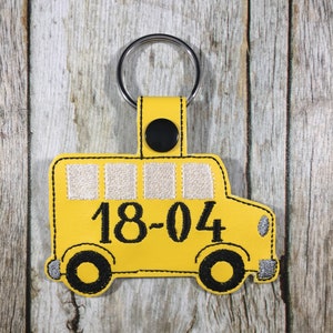Schulbus, zurück zu Schule, Bus Fahrer, Bus-Schlüsselanhänger, neue Schüler, Bus Nummer Erinnerung, Buslinie, Buch Tasche Charme, Lehrer, Bus Reiter