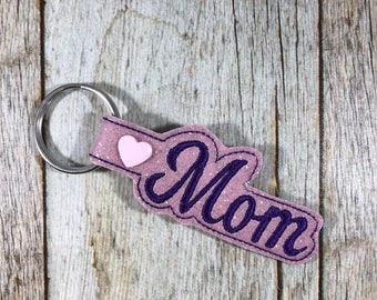 Mom Keychain, Mothers Day Gift, Mother's Day, Gift for Mom, Keychain, Keyfob, Friend Gift, Mother Keychain, Birthday Gift for Mom, Present