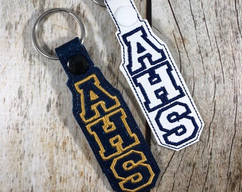 AHS, Highschool, Keychain, Highschool keychain, AHS Homecoming, Keychain, Athens Highschool, School Spirit, bookbag charm. Highschooler