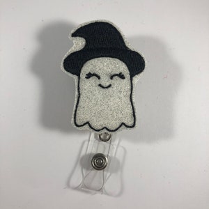 Insigne fantôme, bobine d’insigne, bobine de badge fantôme mignon, bobine d’insigne d’Halloween, porte de badge, bobine de badge mignon, bobine d’insigne de bureau, bobine d’insigne d’infirmière