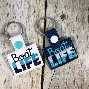 Boat Keychain, Boat Key, Boating Gift, Mother&#39;s Day Gift, Boat Life, Keychain, Beach Life, Beach Gift, Cute Friend Gift, Boat Key Fob, Gift