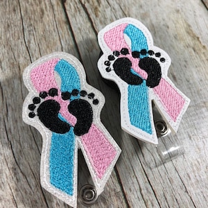 Pregnancy Loss, Pregnancy Loss Badge Reel, pregnancy loss awareness, Infant/Pregnancy Loss Awareness, Badge Reel, Badge Holder, Nurse Gift