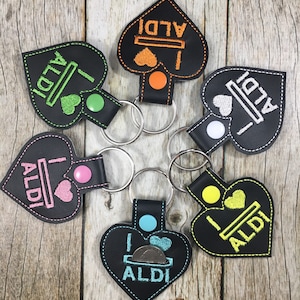 Aldi sleutelhanger, Aldi Quarter Keeper, Aldi sleutelhanger, sleutelhanger, verjaardagscadeau, verjaardag van de vrouw, verjaardagscadeau van een vriend, grappig cadeau, verjaardag