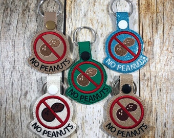 Peanut Allergy, Food Allergy Awareness, School Peanut Allergy, Allergy Keychain, Peanut Allergy Keychain, Attention Food Allergy, Lunch Box