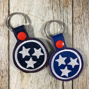 Tennessee, State of Tennessee, Tennessee Pride, Tennessee Flag, Tennessee Keychain, Tennessee Fan, I Love Tennessee, Friend Gift, Present