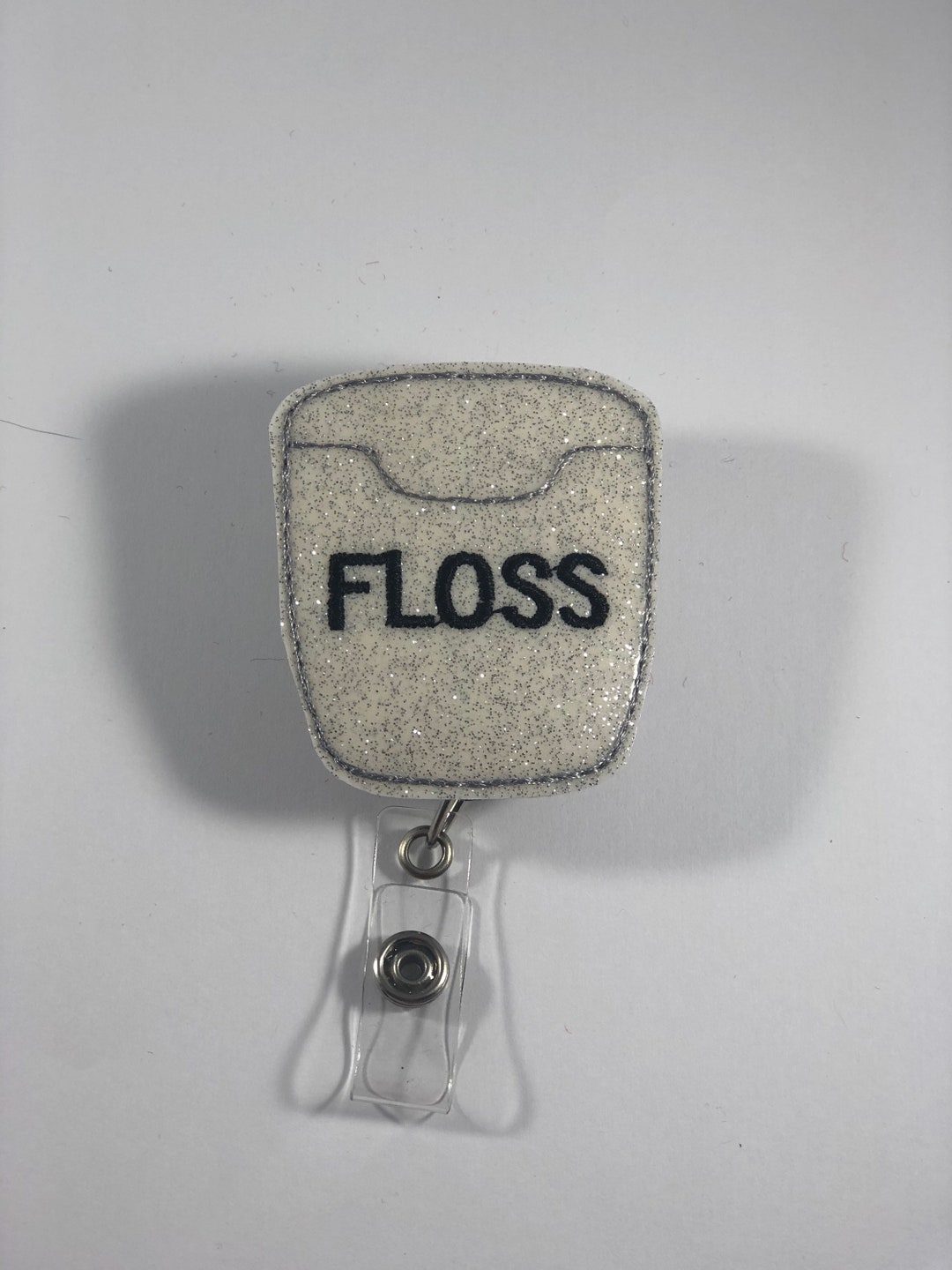 Floss Badge Reel, Dental Badge Reel, Nurse Badge Reel, Funny Dental