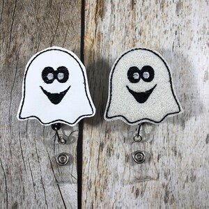 Fantôme, bobine de badge fantôme, bobine de badge fantôme mignon, bobine de badge d’Halloween, Halloween, porte-badge d’Halloween, bobine de badge mignon, bobine de badge, cadeau