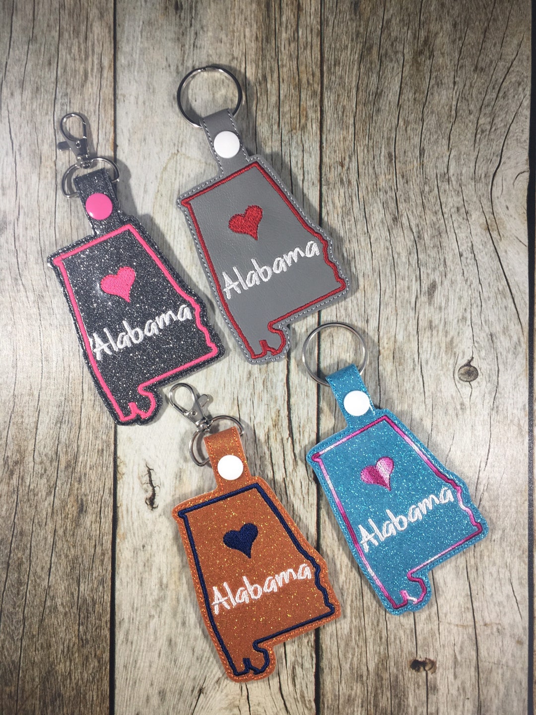 Alabama, Alabama Keychain, State of Alabama, Alabama Pride, Luggge ID ...