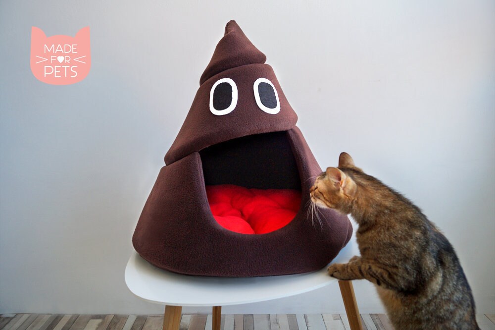 Lachende Kat Emoji Een Leuke Cartoon Stijl Kat Emoji Met Verrast