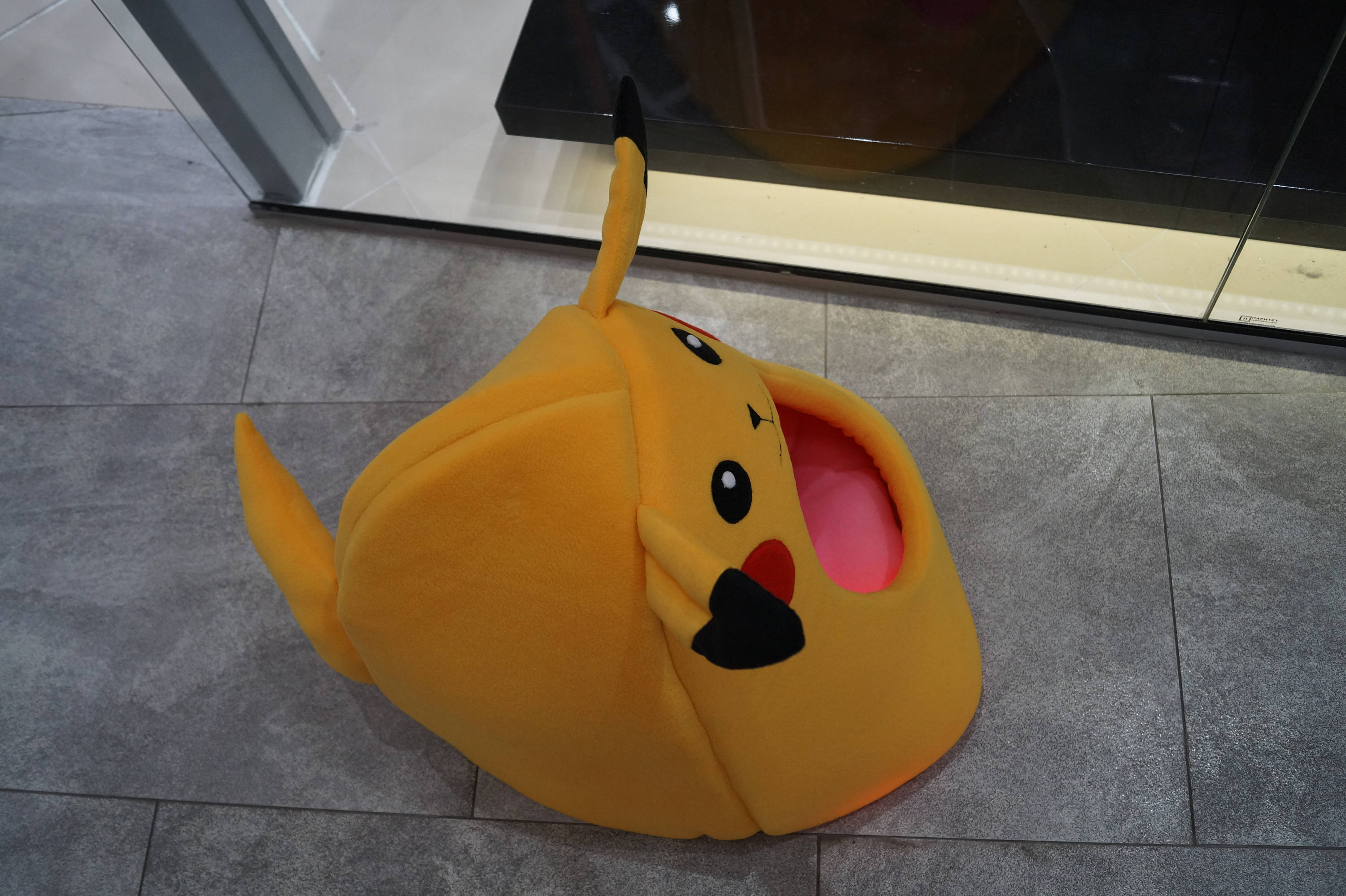 Pokemon cat furniture Pikachu cat bed Gift idea Pet Etsy