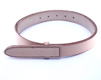 Natural Mechanics belt 1.25" no scratch, metal allergy friendly