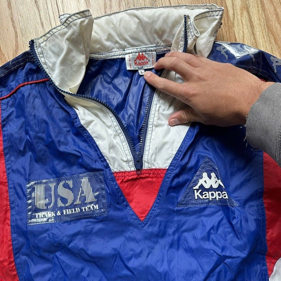 Men's Vintage Kappa 1984 Olympic Team USA Track &… - image 2