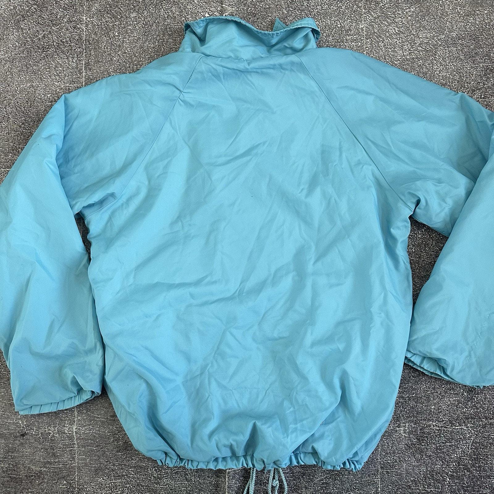 Men's Vintage 90s Grand Mesa Jeep Club Powder Blue Windbreaker Coach ...