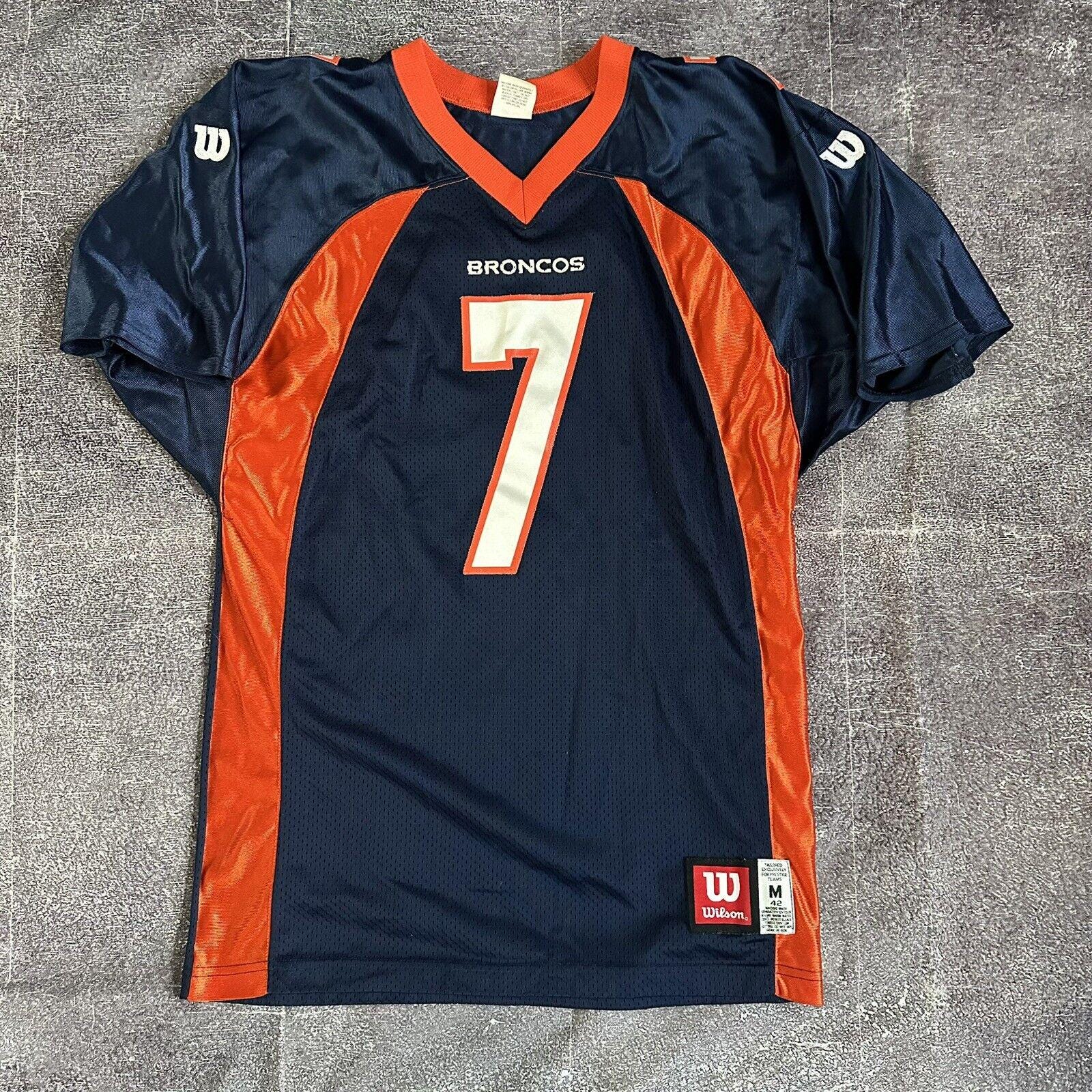 早割チケット 90's Vintage Men's Wilson Elway John Broncos Denver Clothing