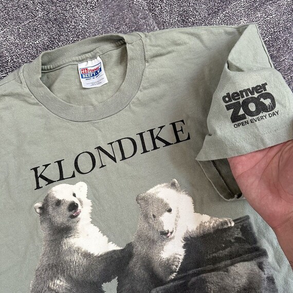 メンズ ビンテージ デンバー動物園 クロンダイクと雪 シロクマ  