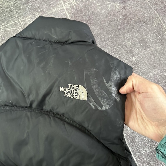 Women's Vintage Y2K the North Face Nuptse 700 Down Black Puffer