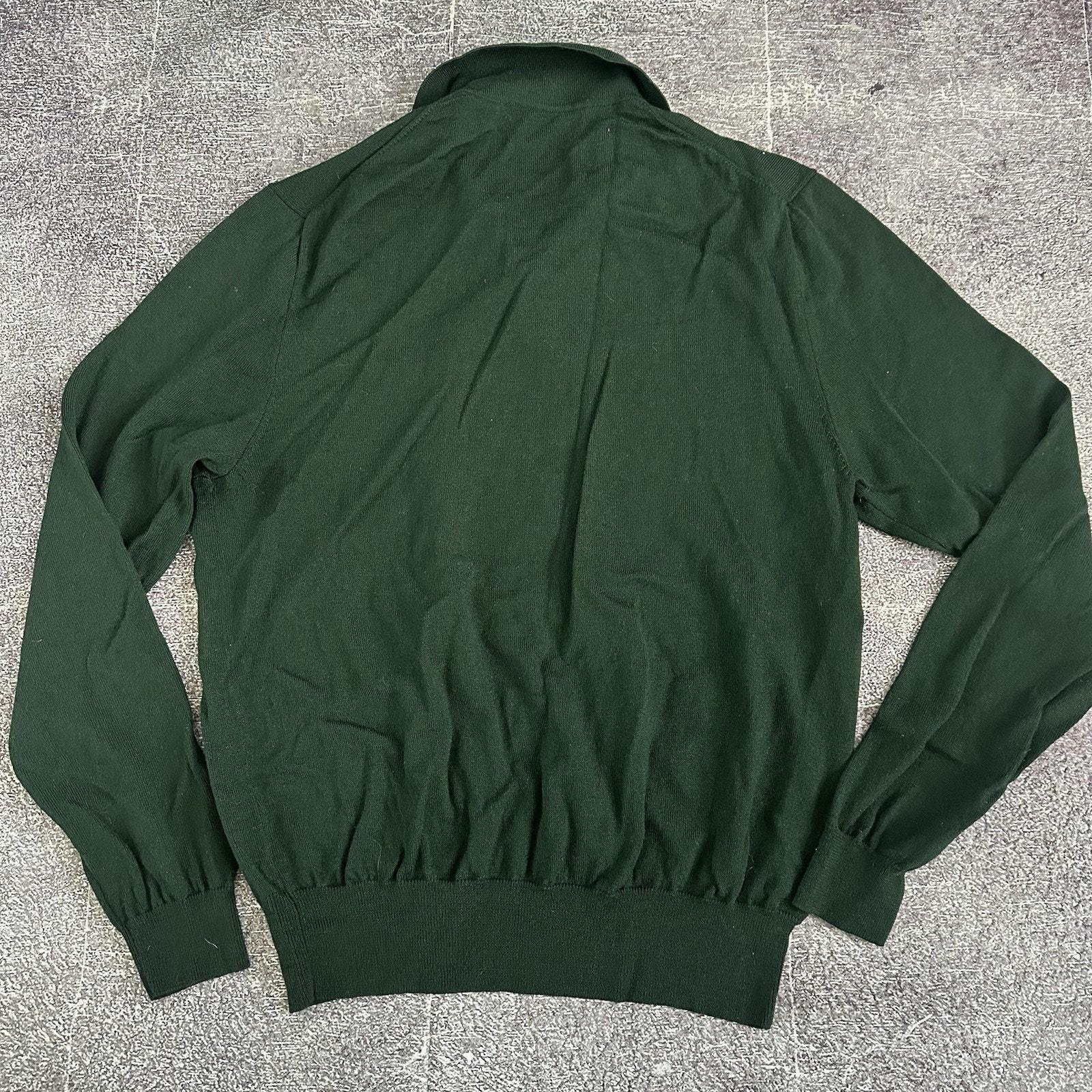 Men's Vintage 90's Polo Ralph Lauren Forest Green Merino Wool Long