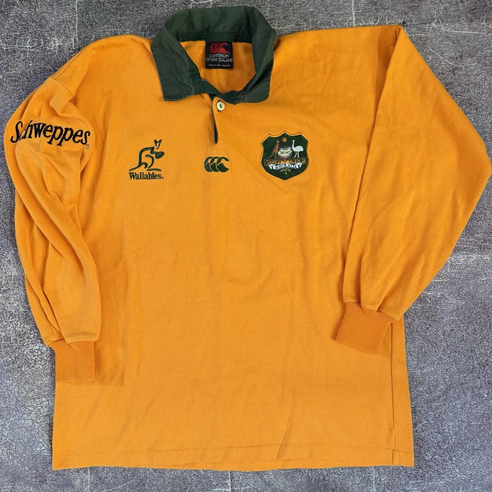 Wallabies Rugby Jersey Vintage - Etsy
