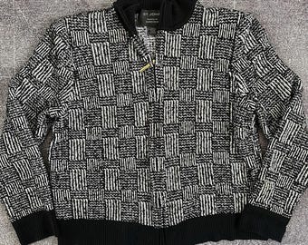 Vintage St John for Marie Gray Chain Cardigan Sweater - Etsy