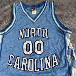 Men's Vintage Nike North Carolina Tar Heels Eric Montross Authentic Jersey Sz 44 image 2