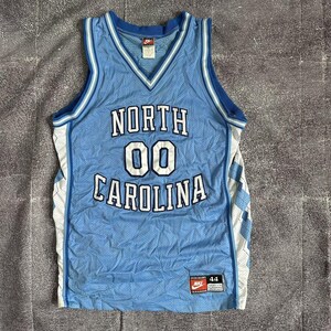 Men's Vintage Nike North Carolina Tar Heels Eric Montross Authentic Jersey Sz 44 image 1