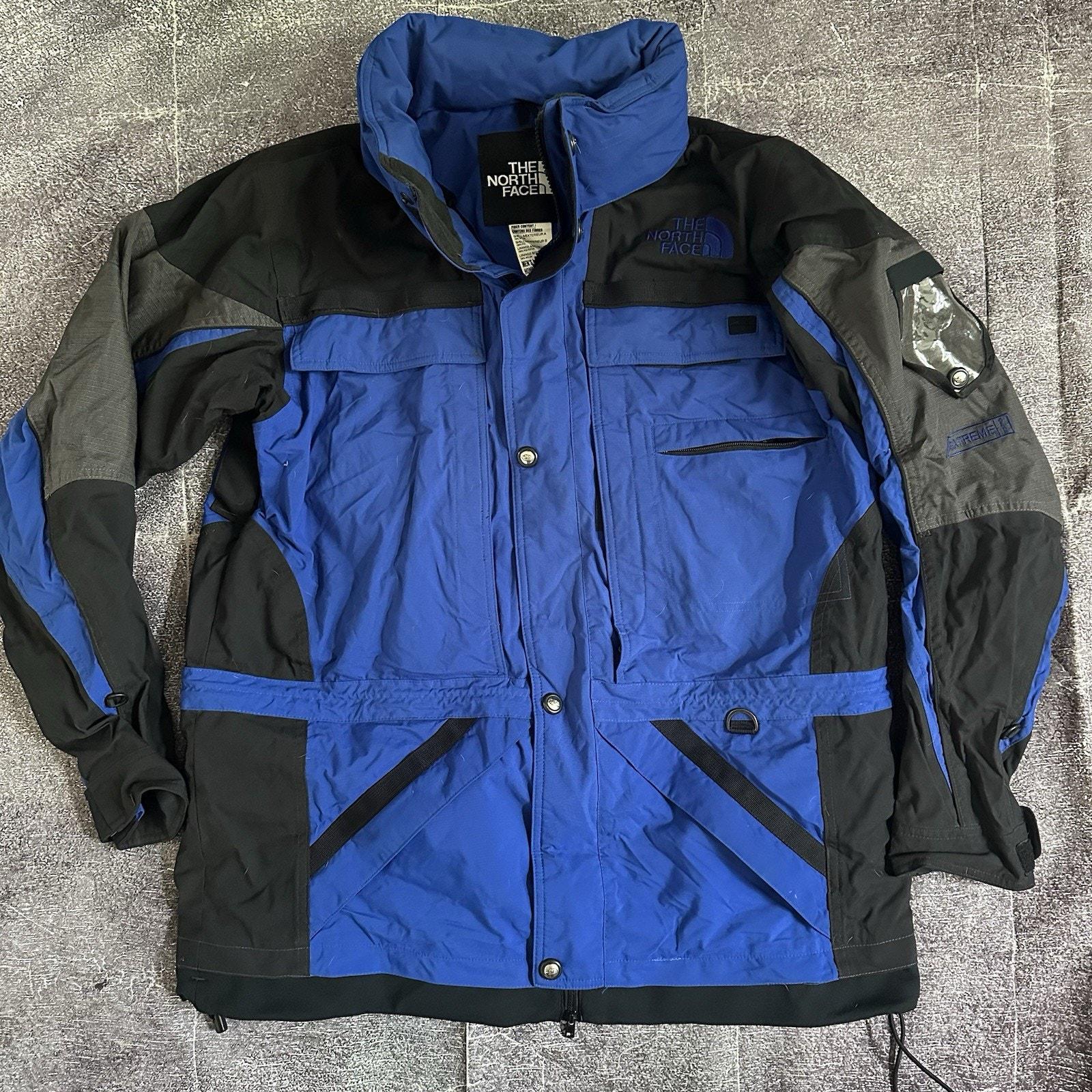 Vintage The North Face Extreme Gear Jacket Size 10 Blue