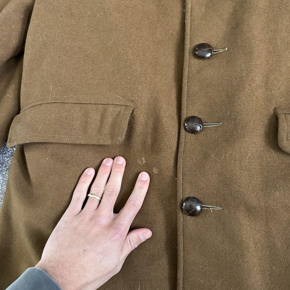 Men's Vintage 70's Lakeland Sportswear Brown Wool… - image 2