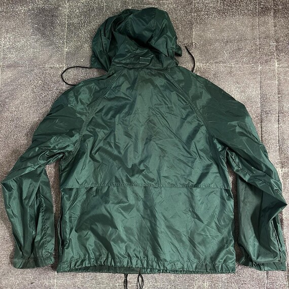 Men's Vintage 90s Eddie Bauer Forest Green Hooded Zip up