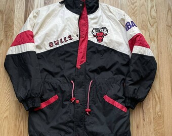 Pro Player, Jackets & Coats, Vintage Chicago Bulls Pro Player Sport  Medium Jacket Nba Basketball Mens Retro