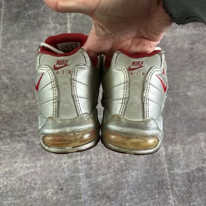 Zapatillas Nike Air Max 95 SL Vintage OG para hombre, color gris neutro, plateado y rojo, talla 8.5 (609088-061) imagen 5