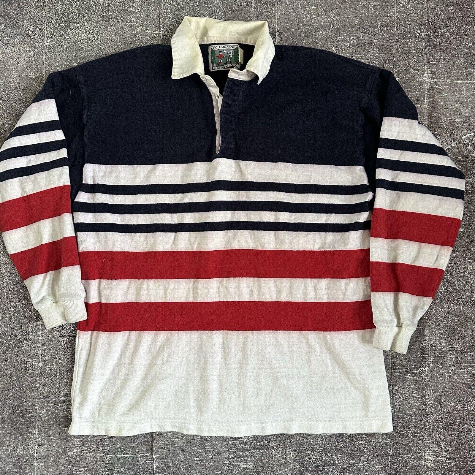Columbia Knit Rugby Shirt - Etsy