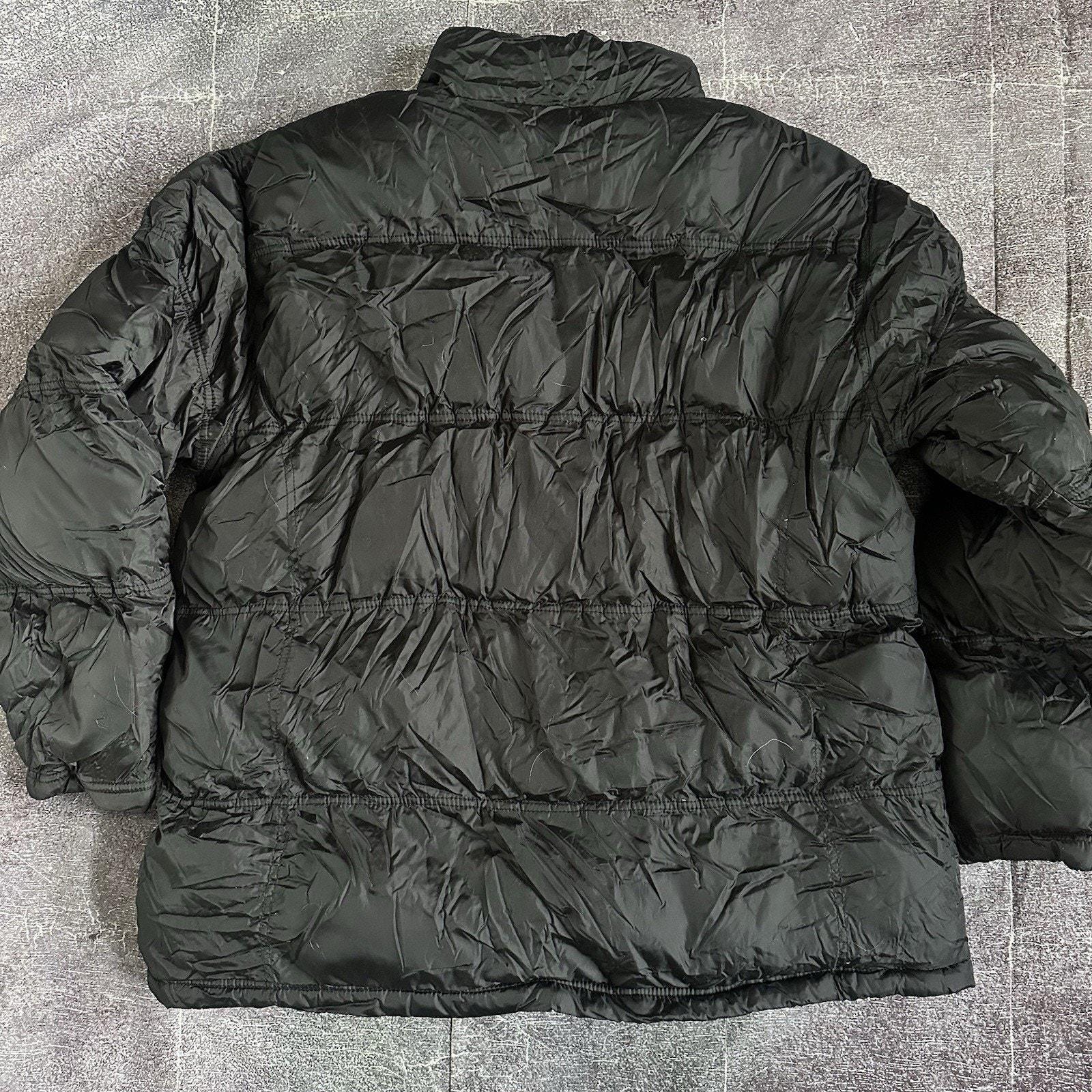 Men's Vintage Y2K Southpole Black Insulated Puffer Full Zip up