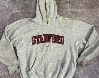 Vintage Y2K Nike Stanford Cardinals Center Check-hoody-sweater heren maat maattabel