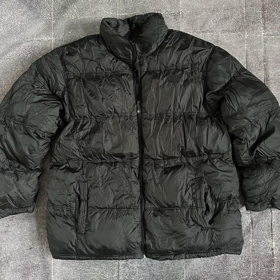 Men's Vintage Y2K Southpole Black Insulated Puffer Full Zip up