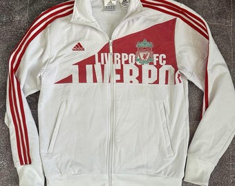 Adidas Tracksuit Top Track Jacket Liverpool FC Y2K 00s Football