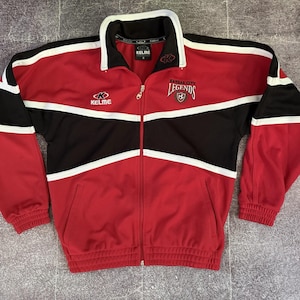 Men's Vintage Y2K Kelme Kansas City Legends FC Team Issued Warm Up Jacket Sz S image 1
