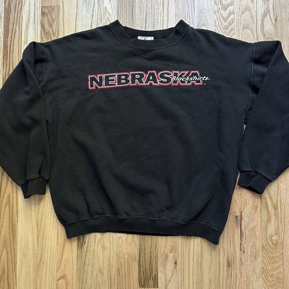 Men's Vintage 90s NCAA Nebraska Cornhuskers Black… - image 1