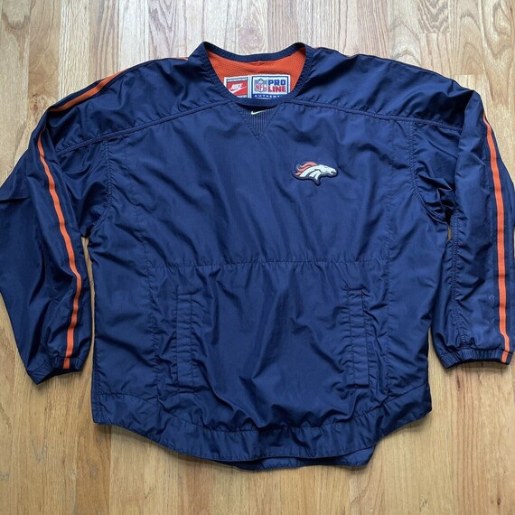 Mens Vintage Nike Pro Line Denver Broncos Mini Ce… - image 1