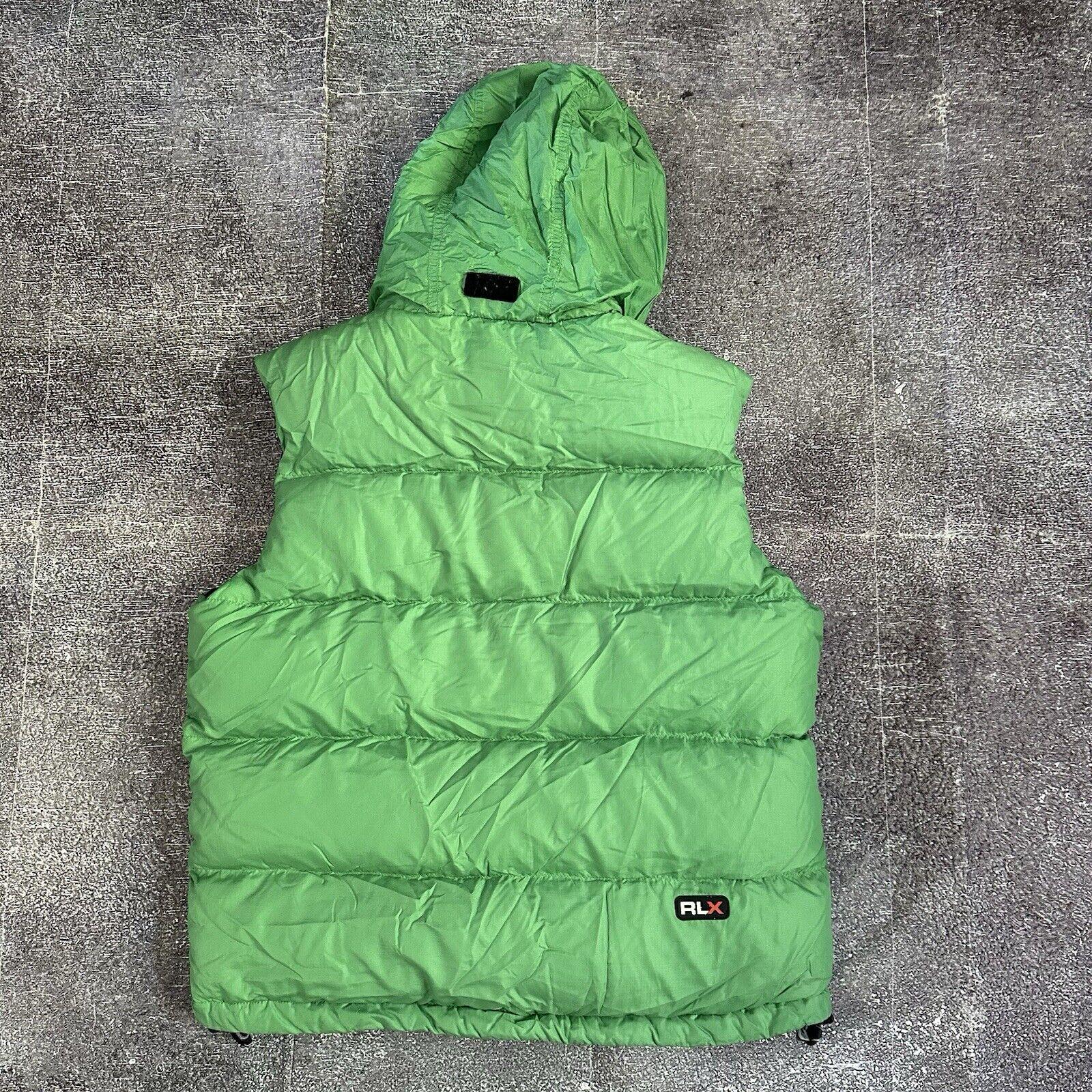 Women's Vintage Y2K Polo Ralph Lauren RLX Green Down Puffer Women's Vintage Y2K Polo Ralph Lauren RLX Green Down Puffer