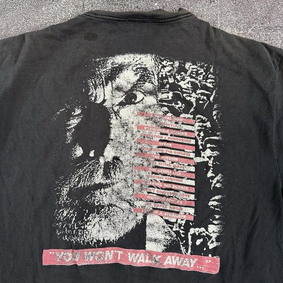 Men's Vintage 90's Anvil Queensryche Operation Mindcrime Live 1991