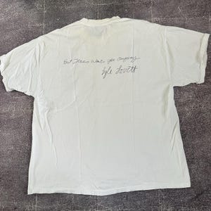 Men's Vintage Lyle Lovett That's Right You're Not Front Texas T Shirt Tee Sz XL image 3