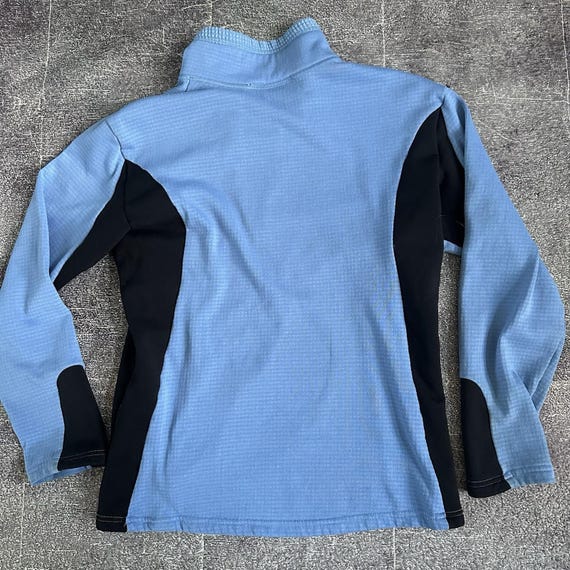 Women's Vintage 90s Patagonia USA R1 Regulator Fleece 1/4 Zip Blue