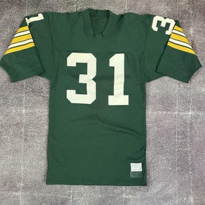 Men's Vintage 80's Sand Knit Green Bay Packers Gerry Ellis Jim